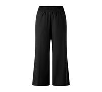 Stoffhose MAERZ MUENCHEN "Maerz Muenchen 142300 Freizeithose Damen Bekleidung", Damen, Gr. 36, EURO-Größen, schwarz, 100% Baumwolle, normal, Hosen Stoffhose (72716311-36) schwarz
