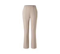 Stoffhose MAERZ MUENCHEN "Maerz Muenchen 180200 Freizeithose Damen Bekleidung", Damen, Gr. 36, EURO-Größen, beige, 62% Viskose, 33% Polyamid, 5% Elasthan, lässig geschnitten, Hosen Stoffhose (26250249