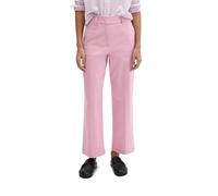Stoffhose MARC O'POLO "MEA Straight", Damen, Gr. 42, N-Gr, medium pink, Twill, Obermaterial: 98% Baumwolle, 2% Elasthan, straight fit 7/8-Länge, Hosen Stoffhose, Model Mea straight fit aus Organic Cot