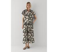 Stoffhose MAVI "WOVEN PANTS", Damen, Gr. XS, US, stroke print, 100% Viskose, normal, Hosen Stoffhose, Weite Culotte (33032131-XS) stroke print