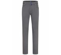 Stoffhose MEYER "M5 Slim", Herren, Gr. W38/L30, Länge 30, grau, Obermaterial: 77% Baumwolle CO. 19% Lyocell CLY. 4% Elasthan EL., uni, modern fit, Hosen Stoffhose, M5 Slim Five-Pocket (40146035-38) gr