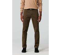 Stoffhose MEYER "Rio 2-7657", Herren, Gr. 50, Normalgrößen, braun (rost), 98% Baumwolle, 2% Elasthan, unifarben, regular fit lang, Hosen Stoffhose, Französische Seitentaschen (96958458-50) rost