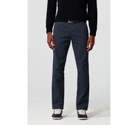 Stoffhose MEYER "Rio 2-7657", Herren, Gr. 56, Normalgrößen, blau (dunkelblau), 98% Baumwolle, 2% Elasthan, unifarben, regular fit lang, Hosen Stoffhose, Französische Seitentaschen (28764852-56) dunkel