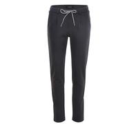 Stoffhose NAVIGAZIONE "NAVIGAZIONE Hose", Damen, Gr. 40, N-Gr, schwarz, Obermaterial: 68% Viskose CV. 27% Polyamid PA. 5% Elasthan EL., uni, slim fit, Hosen Stoffhose, im Punto di Roma-Stil (21850403-