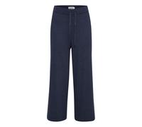 Stoffhose OXMO "Stoffhose OXRie", Damen, Gr. M, N-Gr, blau (total eclipse), Obermaterial: 80% Viskose CV. 20% Nylon NY., Hosen Stoffhose (44925767-M) total eclipse