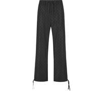 Stoffhose PEQUS "PEQUS PEQUS Aether Monogram Ripstop Cargo", Herren, Gr. M, US-Größen, schwarz, 99% Baumwolle, 1% Polyurethan, loose fit, Hosen Stoffhose (93259035-M) schwarz