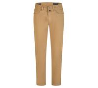 Stoffhose PIERRE CARDIN "Lyon", Herren, Gr. 38-32, Länge 32, otter, Obermaterial: 97% Baumwolle CO. 3% Elasthan EL., Hosen Stoffhose, im Tapered Fit (39794350-38) otter