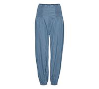 Stoffhose PULZ JEANS "Casual Hose PZJILL", Damen, Gr. L, N-Gr, blau (light blau denim), Obermaterial: 100% Baumwolle CO., Hosen Stoffhose (35911718-L) light blau denim