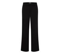 Stoffhose PULZ JEANS "Hose PZBINDY", Damen, Gr. 32, N-Gr, schwarz (schwarz beauty), Obermaterial: 53% Baumwolle CO. 44% Polyester PES. 3% Elasthan EL., Hosen Stoffhose (15393264-32) schwarz beauty