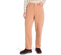 Stoffhose QUIKSILVER "Baggy Carrot Color", Damen, Gr. 26 (XS), almond, 100% Baumwolle, Hosen Stoffhose (61330910-26) almond