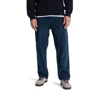 Stoffhose QUIKSILVER "Taxer Regular Cord", Herren, Gr. M, blau (schwarz navy), Obermaterial: 100% Baumwolle., Hosen Stoffhose (59763249-M) schwarz navy