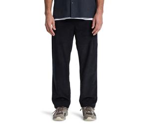 Stoffhose QUIKSILVER "Taxer Regular Cord", Herren, Gr. S, schwarz, Obermaterial: 100% Baumwolle., Hosen Stoffhose (61334940-S) schwarz