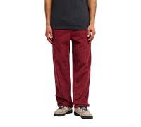 Stoffhose QUIKSILVER "Taxer Regular Cord", Herren, Gr. XL, oxblood rot, Obermaterial: 100% Baumwolle., Hosen Stoffhose (41141116-XL) oxblood rot