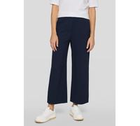 Stoffhose RABE, Damen, Gr. 38, N-Gr, blau (marine), Web, Obermaterial: 48% Viskose, 47% Polyester, 5% Elasthan, unifarben, normal 7/8-Länge, Hosen Stoffhose, 7/8-Länge, mit weitem Bein (54125903-38) m