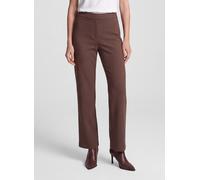 Stoffhose RABE, Damen, Gr. 46, N-Gr, mokka, Web, Obermaterial: 48% Viskose, 47% Polyester, 5% Elasthan, unifarben, lang, Hosen Stoffhose, unifarben - mit Viskose/Stretch (62064615-46) mokka