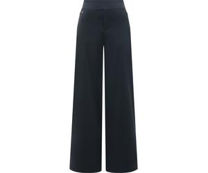 Stoffhose RAGWEAR "Awye", Damen, Gr. XL (42), Normalgrößen, schwarz (dunkelgrau), Material: 77% Polyester, 23% Elasthan, gerade lang, Hosen Stoffhose, Lange Alltagshose mit Taschen (57342200-XL) dunke