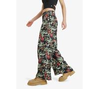 Stoffhose ROXY "MIDNIGHT AVENUE CRINKLE", Damen, Gr. XL (42), N-Gr, phantom wind swept floral crin, Obermaterial: 100% Viskose, Hosen Stoffhose (97691520-XL) phantom wind swept floral crin