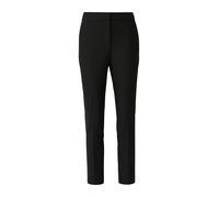 Stoffhose S.OLIVER BLACK LABEL, Damen, Gr. 36, N-Gr, schwarz, Web, Obermaterial: 62% Polyester, 33% Viskose, 5% Elasthan. Futter: 100% Polyester, unifarben, schmal lang, Hosen Stoffhose (82308061-36) 