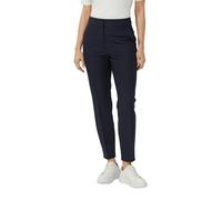 s.Oliver BLACK LABEL Stoffhose Slim-Fit Tapered Leg mit Elastikbund Damen Navy Gr. 42