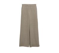 Stoffhose S.OLIVER BLACK LABEL, Damen, Gr. 46, N-Gr, beige (braun, beige), Web, Obermaterial: 70% Polyester, 25% Viskose, 5% Elasthan. Futter: 100% Polyester, Fischgratmuster, normal lang, Hosen Stoff