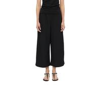 Strukturierte Culotte mit Elastikbund 44 schwarz 2182253.9999.44
