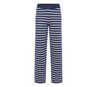 Stoffhose SAINT TROPEZ "Damen Casual Hose MilaSZ", Damen, Gr. S, N-Gr, grau (titan, gray morn mel stripe), Obermaterial: 70% Viskose CV. 30% Polyester PES., Hosen Stoffhose (51334763-S) titan, gray mo