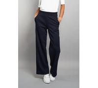 Stoffhose SEIDEL MODEN, Damen, Gr. 38, N-Gr, nachtblau, Web, Obermaterial: 50% Polyester, 45% Viskose, 5% Elasthan, unifarben, normal lang, Hosen Stoffhose, aus hochwertiger Jersey Qualität - MADE IN