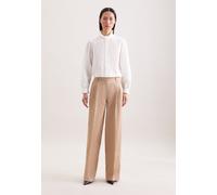 Stoffhose SEIDENSTICKER, Damen, Gr. 40, Normalgrößen, beige, 100% Baumwolle, unifarben, Hosen Stoffhose (52548347-40) beige