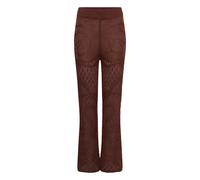 Stoffhose SOAKED IN LUXURY "Strickhose SLBarb", Damen, Gr. L, N-Gr, braun (braun stone), Obermaterial: 75% Baumwolle CO. 25% Polyester PES., Hosen Stoffhose (76220500-L) braun stone
