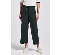 Street One Style QR Emee SOLID HW Wide Leg Pine Grove Green 34