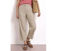 7/8 Wide Leg Hose mit Gürteldetail