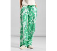 Street One Damen A377308 High Waist Hose, Soft Grass Green,36W / 30L