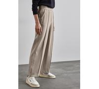 Schlupfhose STREET ONE Gr. 40, Länge 30, beige (driftwood beige) Damen Hosen Bestseller (19996603-40) driftwood beige