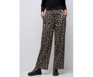 Stoffhose STREET ONE, Damen, Gr. 40, Länge 30, silk braun, Stoff, 67% Polyester, 28% Viskose, 5% Elasthan, comfort fit lang, Hosen Stoffhose, High Waist (31041031-40) silk braun