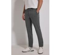 Stoffhose STREET ONE MEN, Herren, Gr. 36, Länge 34, industrial grau, Stoff, 74% Polyester, 21% Viskose, 5% Elasthan, unifarben, regular fit lang, Hosen Stoffhose, Middle Waist (68540849-36) industrial