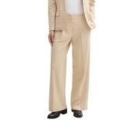 TOM TAILOR - Lea Wide Leg Hose summer beige 44/32