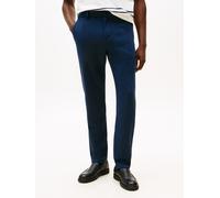 Stoffhose TOMMY HILFIGER "HARLEM TWO TONE", Herren, Gr. 33, Länge 32, desert sky, Web, Obermaterial: 100% Baumwolle, Hosen Stoffhose, Pique, tapered fit (46657322-33) desert sky