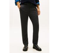 Stoffhose TOMMY HILFIGER "HARLEM TWO TONE", Herren, Gr. 33, Länge 32, hydrogen grau, Web, Obermaterial: 100% Baumwolle, Hosen Stoffhose, Pique, tapered fit (49481517-33) hydrogen grau