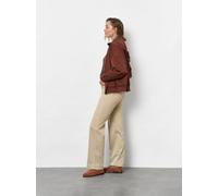 Stoffhose TONI "Jenny Wide", Damen, Gr. 38, N-Gr, beige, Web, Obermaterial: 55% Lyocell, 34% Baumwolle, 9% Polyester, 2% Elasthan, unifarben, slim fit lang, Hosen Stoffhose, mit Stretch (88619413-38)