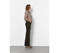 Stoffhose TONI "Jenny Wide", Damen, Gr. 46, N-Gr, espresso, Web, Obermaterial: 55% Lyocell, 34% Baumwolle, 9% Polyester, 2% Elasthan, unifarben, slim fit lang, Hosen Stoffhose, mit Stretch (41552220-4