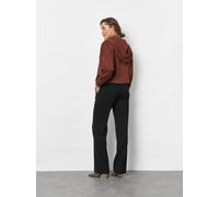 Stoffhose TONI "Jenny Wide Leg", Damen, Gr. 19, K-Gr, schwarz, Web, Obermaterial: 64% Polyester, 32% Viskose, 4% Elasthan, unifarben, slim fit lang, Hosen Stoffhose, mit Bügelfalten und Stretch (98028
