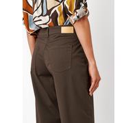 Stoffhose TONI "LIV BARREL", Damen, Gr. 40, N-Gr, schwarz braun, Web, Obermaterial: 97% Baumwolle, 3% Elasthan, unifarben, regular fit 7/8-Länge, Hosen Stoffhose, mit Stretch (18077500-40) schwarz bra