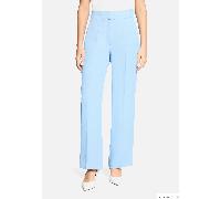 Stoffhose BETTY BARCLAY "Damen unifarben", Damen, Gr. 40, Normalgrößen, powder blau, Obermaterial: 96% Polyester, 4% Elasthan, relaxed fit lang, Hosen Stoffhose (10782129-40) powder blau