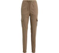 Urban Classics Stoffhose Cargo Comfort Damen High Waist – 98% Baumwolle/2% Elasthan – XS Softtaupe