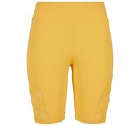 Urban Classics Damen Radlerhose Ladies High Waist Tech Mesh Cycle Shorts, Farbe magicmango, Größe M