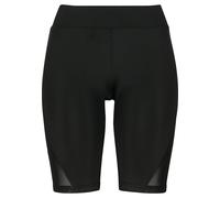 Stoffhose URBAN CLASSICS "Urban Classics Damen Ladies Tech Mesh Cycle Shorts", Damen, Gr. S, US-Größen, schwarz, 80% Polyamid, 20% Elasthan, unifarben, slim fit, Hosen Stoffhose (18404440-S) schwarz