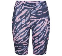 Urban Classics Damen Shorts Ladies Tie Dye Cycling Shorts Darkshadow/Pink-XS