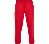 Stoffhose URBAN CLASSICS "Urban Classics Herren Basic Sweatpants 2.0", Herren, Gr. XS, US-Größen, cityrot, 80% Baumwolle, 20% Polyester, unifarben, loose fit, Hosen Stoffhose (12360523-XS) cityrot