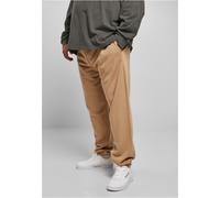 Stoffhose URBAN CLASSICS "Urban Classics Herren Basic Sweatpants 2.0", Herren, Gr. XXS, US-Größen, warmsand, 80% Baumwolle, 20% Polyester, unifarben, loose fit, Hosen Stoffhose (10819365-XXS) warmsand
