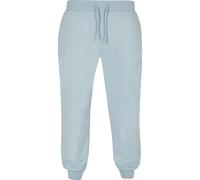 Stoffhose URBAN CLASSICS "Urban Classics Herren Basic Sweatpants", Herren, Gr. S, US-Größen, ocean blau, 80% Baumwolle, 20% Polyester, unifarben, normal, Hosen Stoffhose (89639125-S) ocean blau